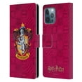 thumbnail image 1 of Head Case Designs Officially Licensed Harry Potter Prisoner Of Azkaban I Gryffindor Crest Leather Book Wallet Case Cover Compatible with Apple iPhone 12 Pro Max, 1 of 6