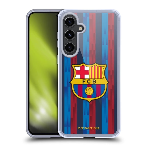 Head Case Designs FC Barcelona 2022/23 Crest Kit Home Soft Gel Case for Samsung Galaxy S24+ 5G