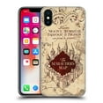thumbnail image 1 of Head Case Designs Officially Licensed Harry Potter Prisoner Of Azkaban II The Marauder's Map Hard Back Case Compatible with Apple iPhone X / iPhone XS, 1 of 7