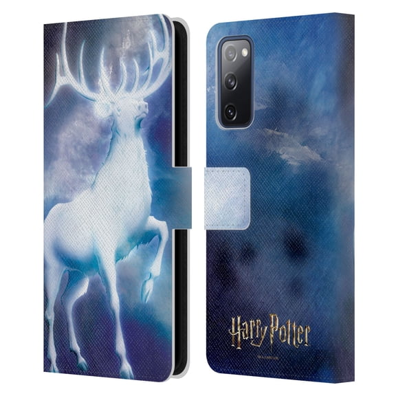 Head Case Designs Officially Licensed Harry Potter Prisoner Of Azkaban II Stag Patronus Leather Book Wallet Case Cover Compatible with Samsung Galaxy S20 FE / 5G
