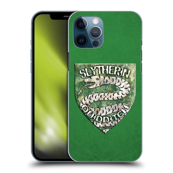 Head Case Designs Officially Licensed Harry Potter Prisoner Of Azkaban V Slytherin Quidditch Badge Hard Back Case Compatible with Apple iPhone 12 Pro Max