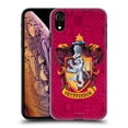 thumbnail image 1 of Head Case Designs Officially Licensed Harry Potter Prisoner Of Azkaban I Gryffindor Crest Hard Back Case Compatible with Apple iPhone XR, 1 of 7