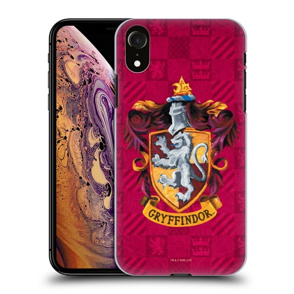 Head Case Designs Officially Licensed Harry Potter Prisoner Of Azkaban I Gryffindor Crest Hard Back Case Compatible with Apple iPhone XR