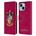 thumbnail image 1 of Head Case Designs Officially Licensed Harry Potter Prisoner Of Azkaban I Gryffindor Crest Leather Book Wallet Case Cover Compatible with Apple iPhone 14 Plus, 1 of 6