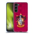 thumbnail image 1 of Head Case Designs Officially Licensed Harry Potter Prisoner Of Azkaban I Gryffindor Crest Soft Gel Case Compatible with Samsung Galaxy S23+ 5G, 1 of 7