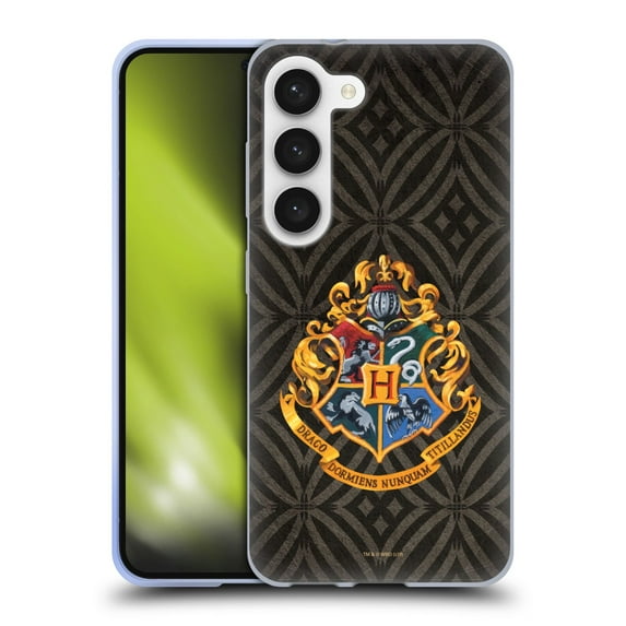 Head Case Designs Officially Licensed Harry Potter Prisoner Of Azkaban I Hogwarts Crest Soft Gel Case Compatible with Samsung Galaxy S23 5G