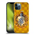 thumbnail image 1 of Head Case Designs Officially Licensed Harry Potter Prisoner Of Azkaban I Hufflepuff Crest Hard Back Case Compatible with Apple iPhone 12 Pro Max, 1 of 7