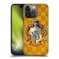 thumbnail image 1 of Head Case Designs Officially Licensed Harry Potter Prisoner Of Azkaban I Hufflepuff Crest Hard Back Case Compatible with Apple iPhone 14 Pro, 1 of 7