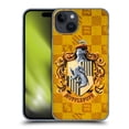 thumbnail image 1 of Head Case Designs Officially Licensed Harry Potter Prisoner Of Azkaban I Hufflepuff Crest Hard Back Case Compatible with Apple iPhone 15 Plus, 1 of 7