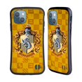 thumbnail image 1 of Head Case Designs Officially Licensed Harry Potter Prisoner Of Azkaban I Hufflepuff Crest Hybrid Case Compatible with Apple iPhone 13, 1 of 7