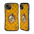 thumbnail image 1 of Head Case Designs Officially Licensed Harry Potter Prisoner Of Azkaban I Hufflepuff Crest Hybrid Case Compatible with Apple iPhone 15 Plus, 1 of 7