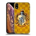 thumbnail image 1 of Head Case Designs Officially Licensed Harry Potter Prisoner Of Azkaban I Hufflepuff Crest Soft Gel Case Compatible with Apple iPhone XR, 1 of 7