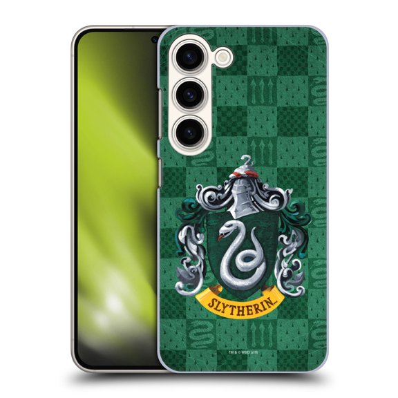 Head Case Designs Officially Licensed Harry Potter Prisoner Of Azkaban I Slytherin Crest Hard Back Case Compatible with Samsung Galaxy S23 5G