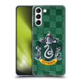 thumbnail image 1 of Head Case Designs Officially Licensed Harry Potter Prisoner Of Azkaban I Slytherin Crest Soft Gel Case Compatible with Samsung Galaxy S21 5G, 1 of 7