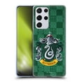 thumbnail image 1 of Head Case Designs Officially Licensed Harry Potter Prisoner Of Azkaban I Slytherin Crest Soft Gel Case Compatible with Samsung Galaxy S21 Ultra 5G, 1 of 7