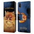 thumbnail image 1 of Head Case Designs Officially Licensed Harry Potter Prisoner Of Azkaban II Crookshanks Leather Book Wallet Case Cover Compatible with Apple iPhone XR, 1 of 6