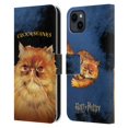 thumbnail image 1 of Head Case Designs Officially Licensed Harry Potter Prisoner Of Azkaban II Crookshanks Leather Book Wallet Case Cover Compatible with Apple iPhone 15 Plus, 1 of 6