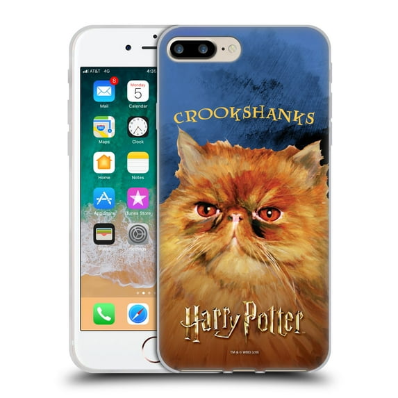 Head Case Designs Officially Licensed Harry Potter Prisoner Of Azkaban II Crookshanks Soft Gel Case Compatible with Apple iPhone 7 Plus / iPhone 8 Plus