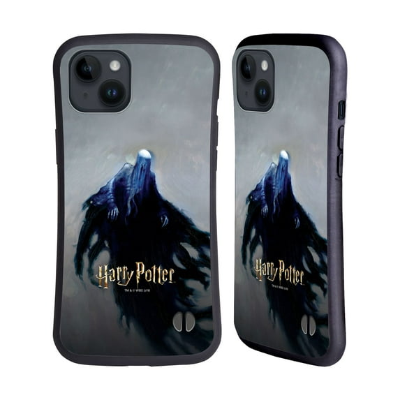 Head Case Designs Officially Licensed Harry Potter Prisoner Of Azkaban II Dementor Hybrid Case Compatible with Apple iPhone 15 Plus