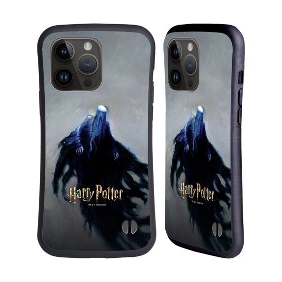 Head Case Designs Officially Licensed Harry Potter Prisoner Of Azkaban II Dementor Hybrid Case Compatible with Apple iPhone 15 Pro Max