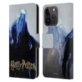 thumbnail image 1 of Head Case Designs Officially Licensed Harry Potter Prisoner Of Azkaban II Dementor Leather Book Wallet Case Cover Compatible with Apple iPhone 15 Pro, 1 of 6