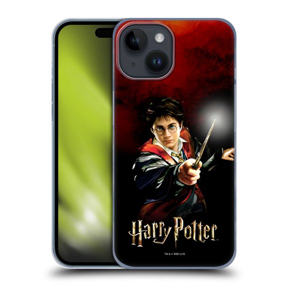 Head Case Designs Officially Licensed Harry Potter Prisoner Of Azkaban II Harry Portrait Hard Back Case Compatible with Apple iPhone 15