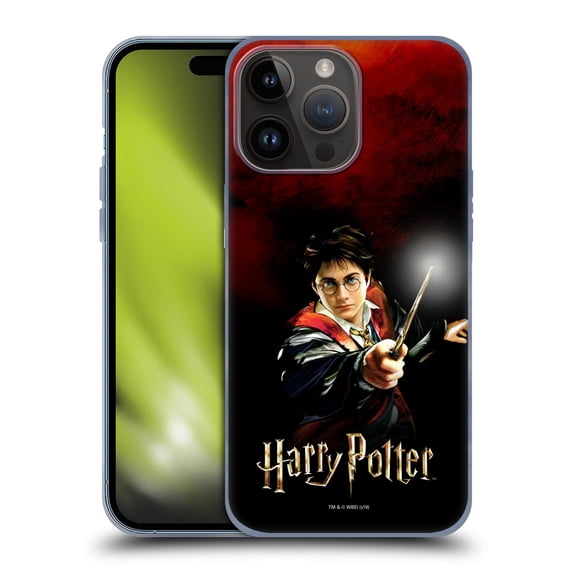 Head Case Designs Officially Licensed Harry Potter Prisoner Of Azkaban II Harry Portrait Soft Gel Case Compatible with Apple iPhone 15 Pro Max