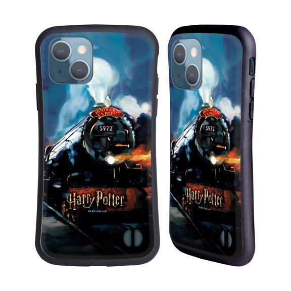 Head Case Designs Officially Licensed Harry Potter Prisoner Of Azkaban II Hogwarts Express Hybrid Case Compatible with Apple iPhone 13