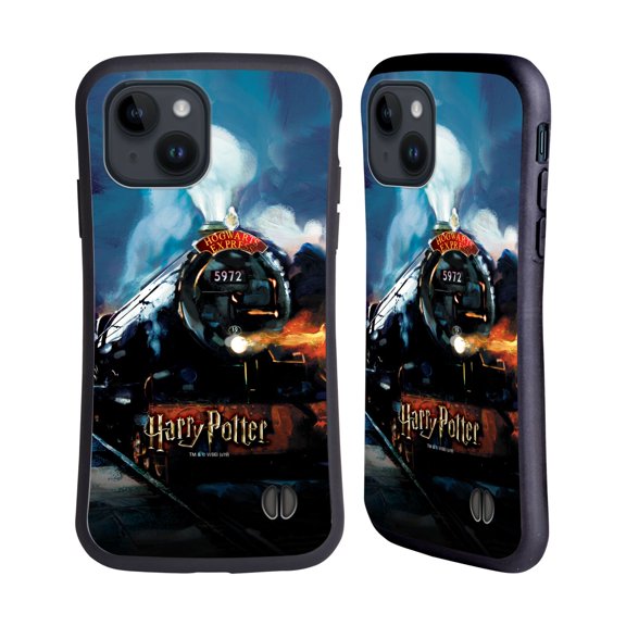Head Case Designs Officially Licensed Harry Potter Prisoner Of Azkaban II Hogwarts Express Hybrid Case Compatible with Apple iPhone 15