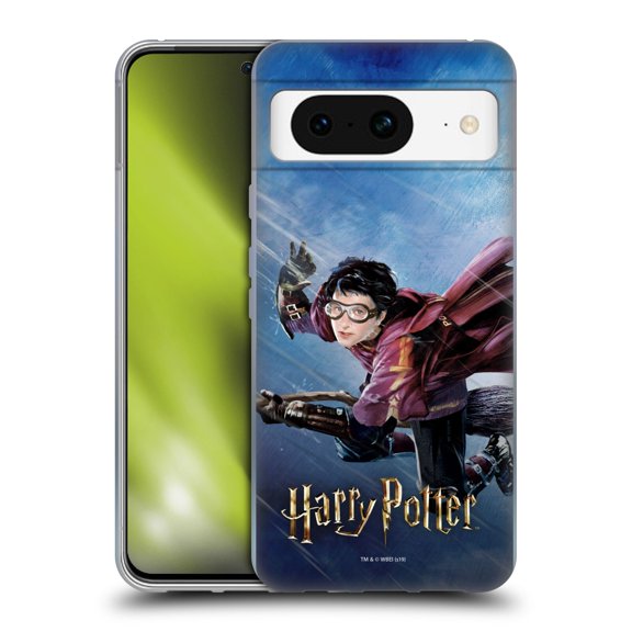 Head Case Designs Officially Licensed Harry Potter Prisoner Of Azkaban II Quidditch 1 Soft Gel Case Compatible with Google Pixel 8