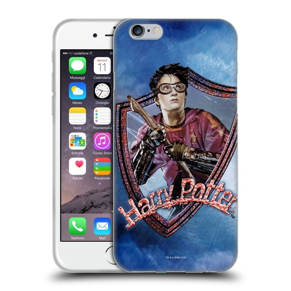 Head Case Designs Officially Licensed Harry Potter Prisoner Of Azkaban II Quidditch 2 Soft Gel Case Compatible with Apple iPhone 6 / iPhone 6s
