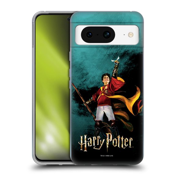 Head Case Designs Officially Licensed Harry Potter Prisoner Of Azkaban II Quidditch 3 Soft Gel Case Compatible with Google Pixel 8