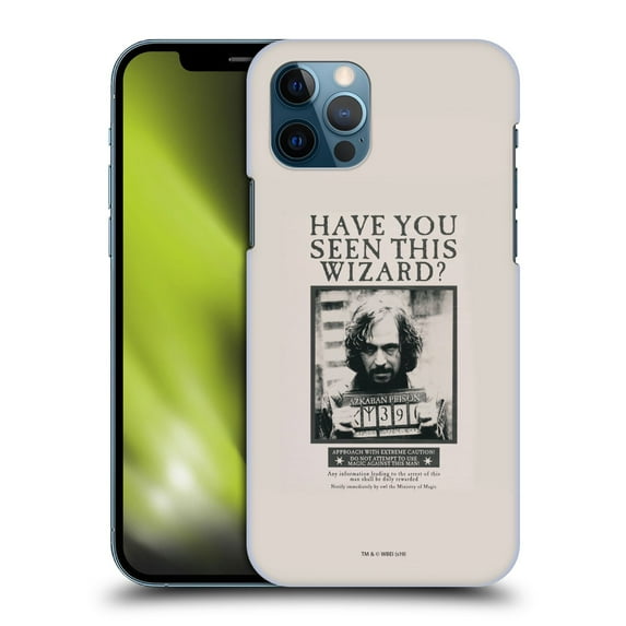 Head Case Designs Officially Licensed Harry Potter Prisoner Of Azkaban II Sirius Black Poster Hard Back Case Compatible with Apple iPhone 12 / iPhone 12 Pro