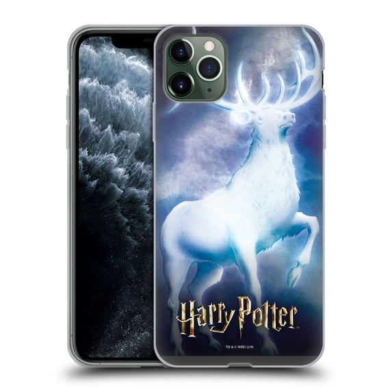 Head Case Designs Officially Licensed Harry Potter Prisoner Of Azkaban II Stag Patronus Soft Gel Case Compatible with Apple iPhone 11 Pro Max