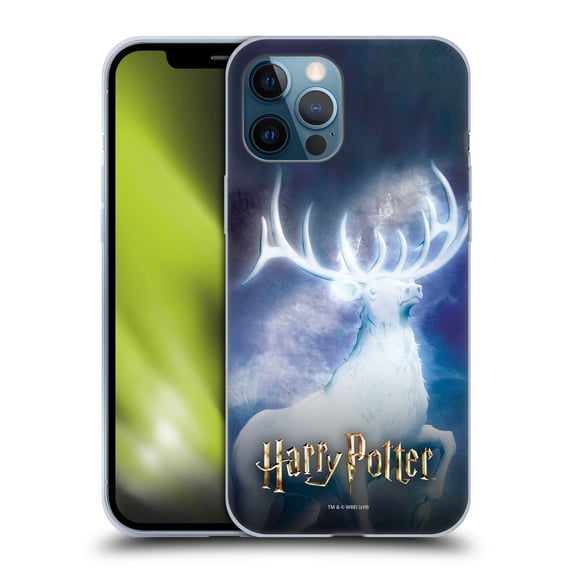 Head Case Designs Officially Licensed Harry Potter Prisoner Of Azkaban II Stag Patronus Soft Gel Case Compatible with Apple iPhone 12 Pro Max