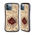 thumbnail image 1 of Head Case Designs Officially Licensed Harry Potter Prisoner Of Azkaban II The Marauder's Map Hybrid Case Compatible with Apple iPhone 13 Pro Max, 1 of 7