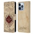 thumbnail image 1 of Head Case Designs Officially Licensed Harry Potter Prisoner Of Azkaban II The Marauder's Map Leather Book Wallet Case Cover Compatible with Apple iPhone 13 Pro, 1 of 6
