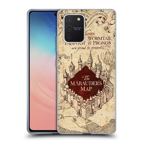 Head Case Designs Officially Licensed Harry Potter Prisoner Of Azkaban II The Marauder's Map Soft Gel Case Compatible with Samsung Galaxy S10 Lite