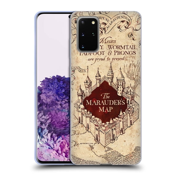 Head Case Designs Officially Licensed Harry Potter Prisoner Of Azkaban II The Marauder's Map Soft Gel Case Compatible with Samsung Galaxy S20+ / S20+ 5G
