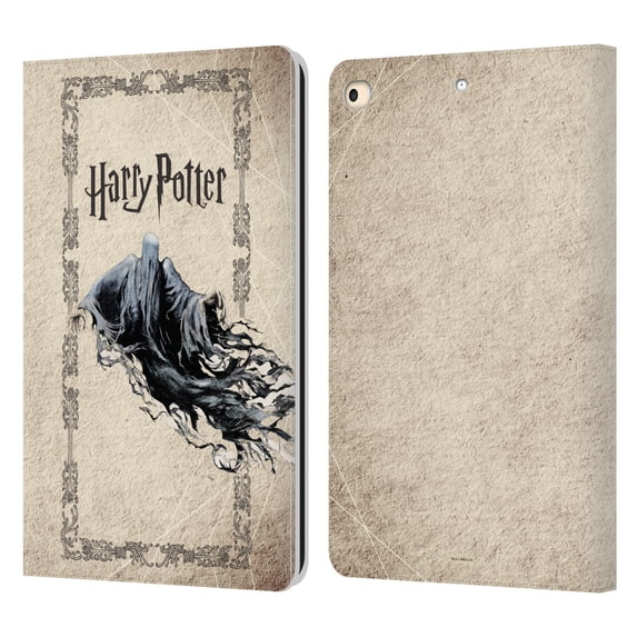 Head Case Designs Officially Licensed Harry Potter Prisoner Of Azkaban III Dementors Leather Book Wallet Case Cover Compatible with Apple iPad 9.7 2017 / iPad 9.7 2018