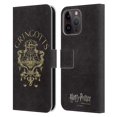 thumbnail image 1 of Head Case Designs Officially Licensed Harry Potter Sorcerer's Stone I Gringotts Crest Leather Book Wallet Case Cover Compatible with Apple iPhone 15 Pro Max, 1 of 6