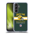 thumbnail image 1 of Head Case Designs NFL Green Bay Packers Graphics Helmet Typography Soft Gel Case for Samsung Galaxy S24 FE, 1 of 7