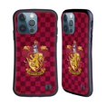 thumbnail image 1 of Head Case Designs Officially Licensed Harry Potter Sorcerer's Stone I Gryffindor Crest 2 Hybrid Case Compatible with Apple iPhone 13 Pro, 1 of 7