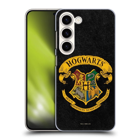 Head Case Designs Officially Licensed Harry Potter Sorcerer's Stone I Hogwarts Crest Hard Back Case Compatible with Samsung Galaxy S23 5G