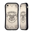 thumbnail image 1 of Head Case Designs Officially Licensed Harry Potter Sorcerer's Stone I Hogwarts Parchment Hybrid Case Compatible with Apple iPhone 7 / 8 / SE 2020 & 2022, 1 of 7