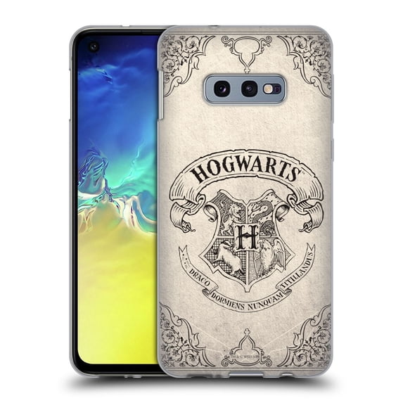 Head Case Designs Officially Licensed Harry Potter Sorcerer's Stone I Hogwarts Parchment Soft Gel Case Compatible with Samsung Galaxy S10e