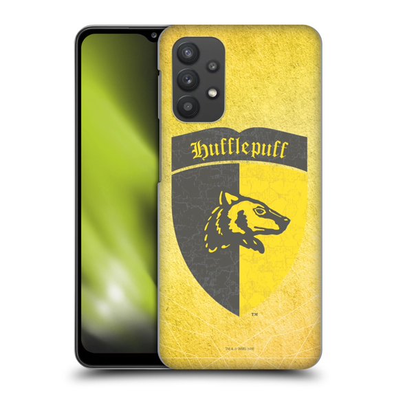 Head Case Designs Officially Licensed Harry Potter Sorcerer's Stone I Hufflepuff Crest Hard Back Case Compatible with Samsung Galaxy A32 5G / M32 5G (2021)