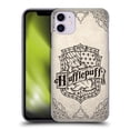 thumbnail image 1 of Head Case Designs Officially Licensed Harry Potter Sorcerer's Stone I Hufflepuff Parchment Hard Back Case Compatible with Apple iPhone 11, 1 of 7