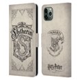 thumbnail image 1 of Head Case Designs Officially Licensed Harry Potter Sorcerer's Stone I Slytherin Parchment Leather Book Wallet Case Cover Compatible with Apple iPhone 11 Pro Max, 1 of 6