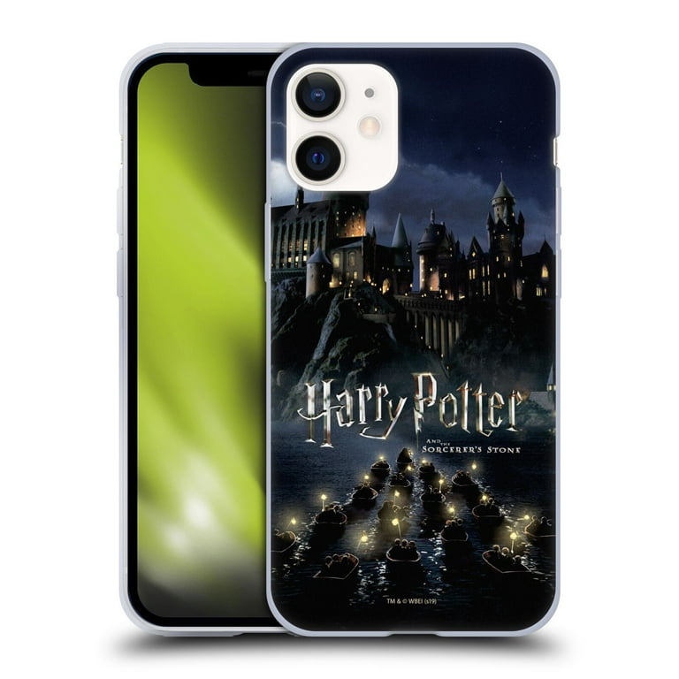 Head Case Designs Officially Licensed Harry Potter Sorcerer s Stone II Castle Soft Gel Case Compatible with Apple iPhone 12 Mini